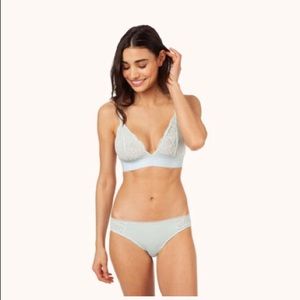 The long-lined lace bralette